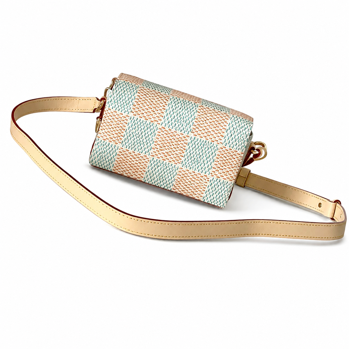 Louis Vuitton Monogram Slim Card Crossbody in Heritage Canvas