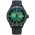 Blancpain Fifty Fathoms Bathyscaphe Green Gradient DLC Dive Watch