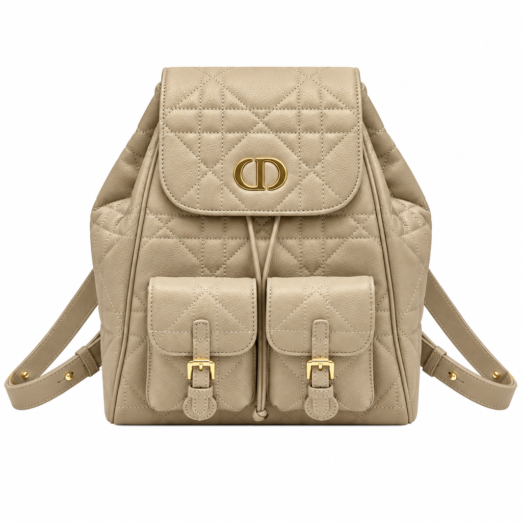 Dior Cannage Quilted Signature Backpack 23cm