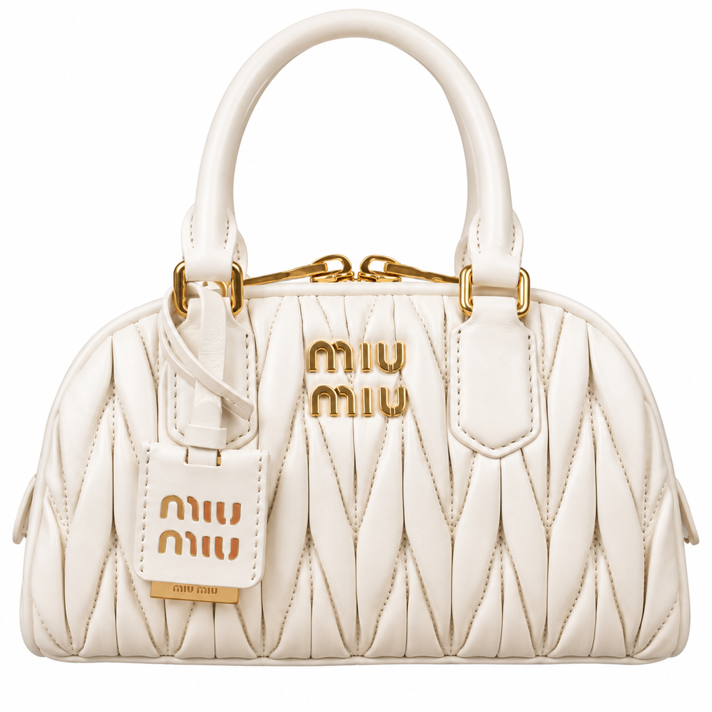 Miu Miu Logo Shoulder Bag 22 cm