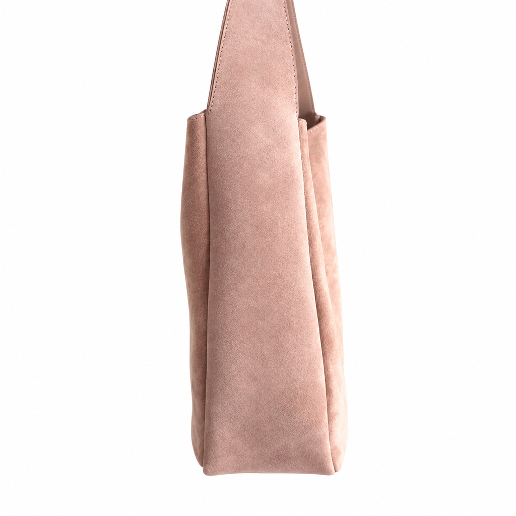 YSL Le 5 à 7 Hobo Bag – Pink Suede