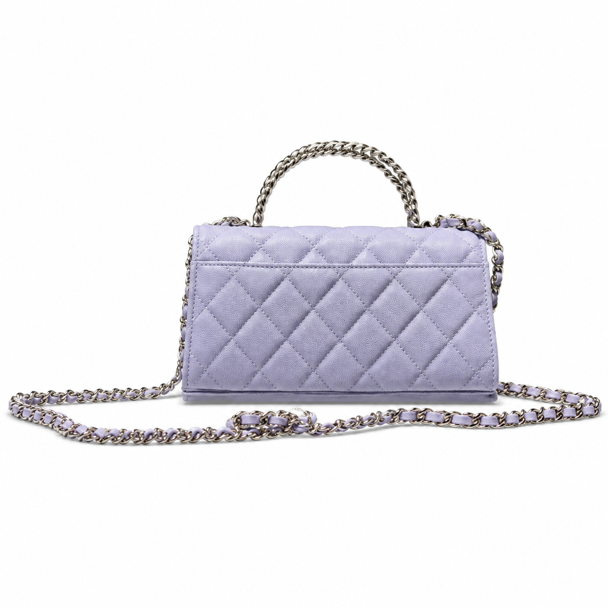 Chanel Quilted Leather Sculpted Flap Crossbody Bag