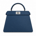 Fendi Classic FF Logo Leather Mini Handbag 20cm