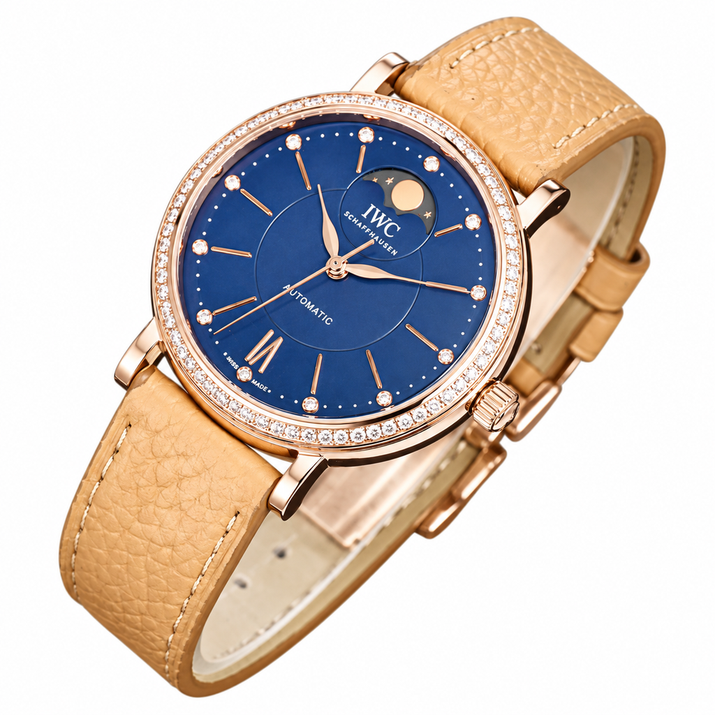 IWC Portofino 37mm Rare Disease Geneticist Automatic Steel Watch