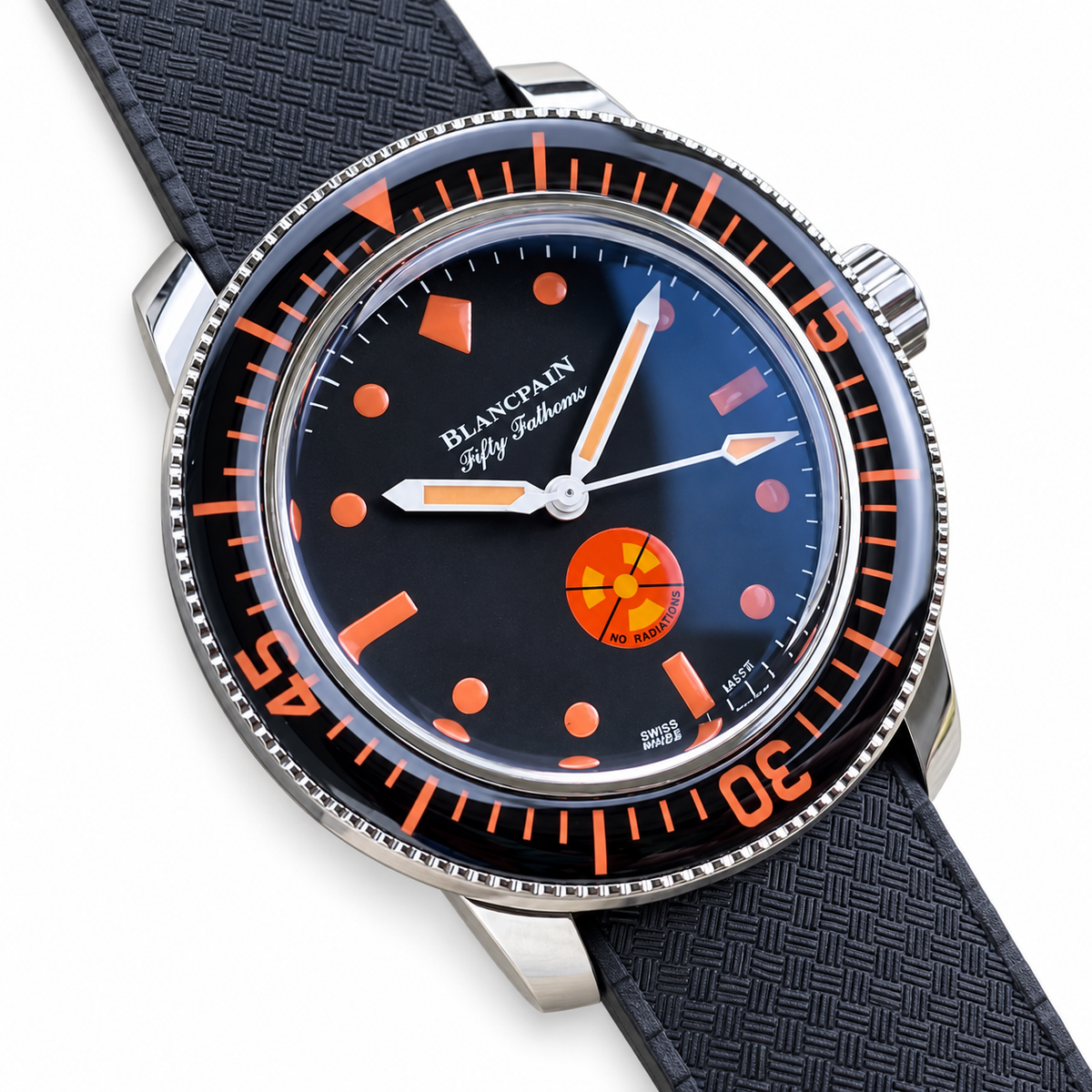 Blancpain Fifty Fathoms No Rad – Black & Orange