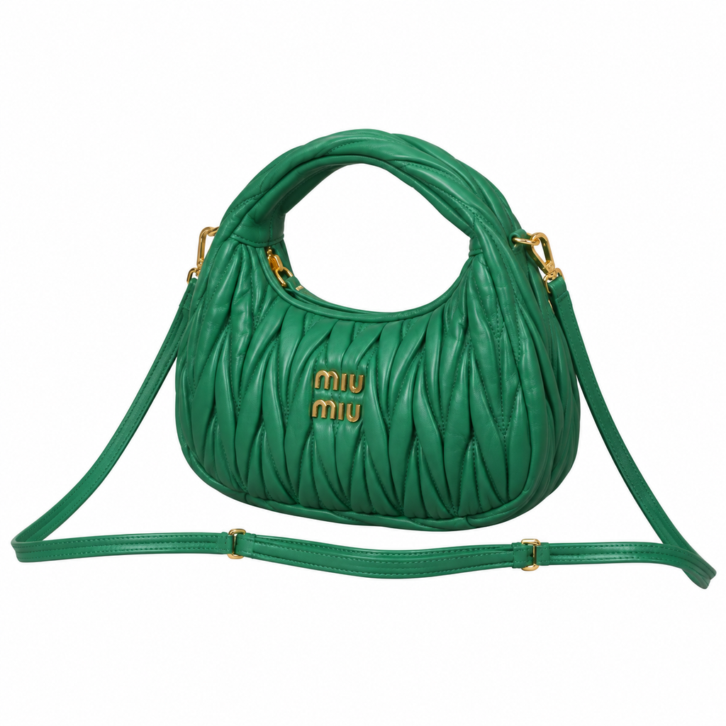 Miu Miu Matelassé Leather Day-to-Night Bag