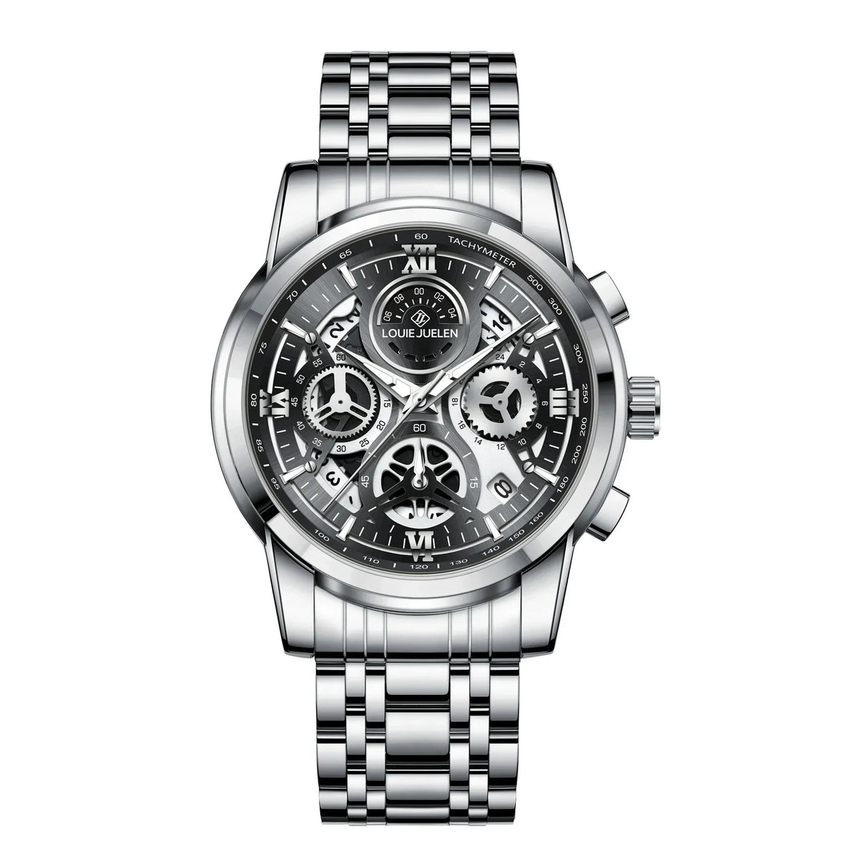 THORN Chronograph — Gold-Tone Steel, Green Dial & Gold Steel Bracelet, Men