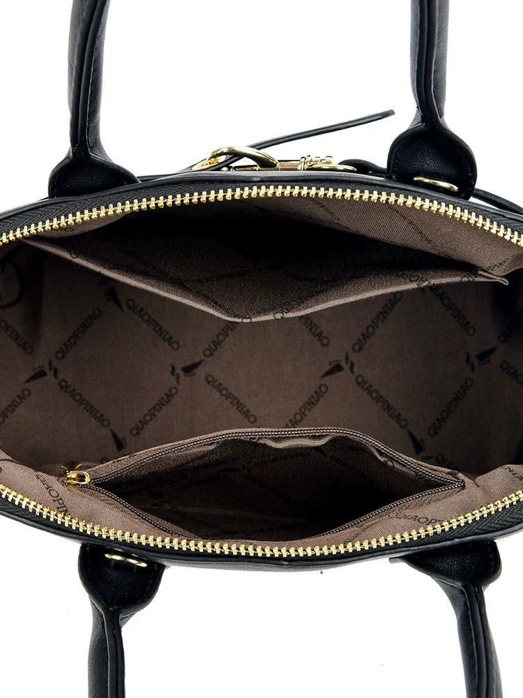 Women's Holiday Gift Handbag | Festive Structured Luxury Tote 27×15×9cm